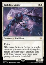 MTG Bloomburrow FOIL R Jackdaw Savior 0018