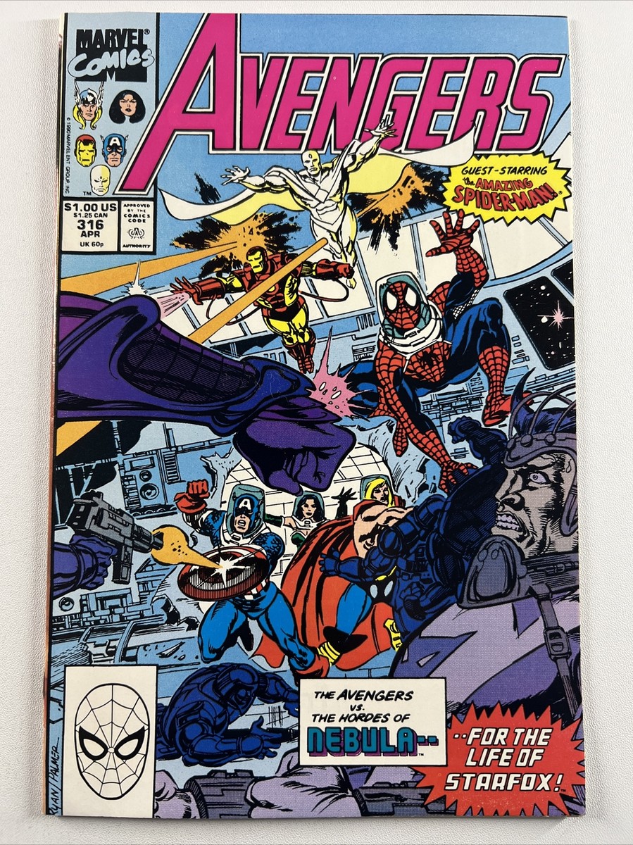 Avengers #316 (1990) Spidey Offered Membership | Marvel