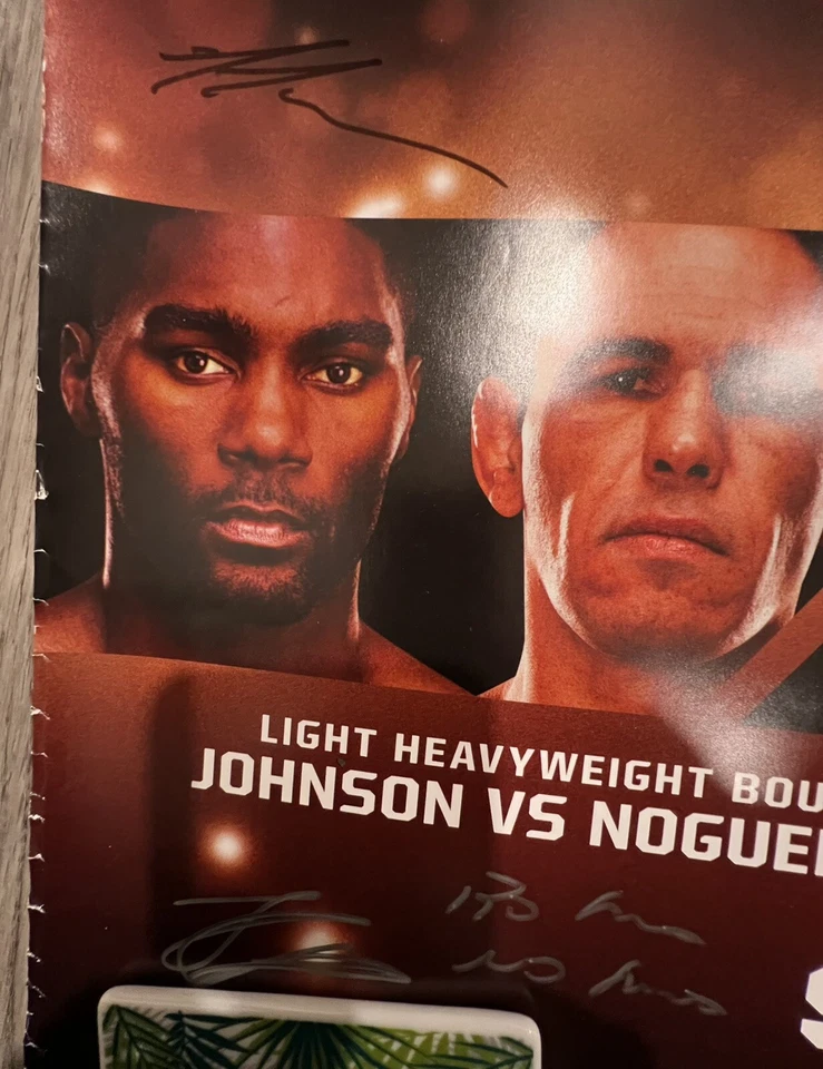 UFC Fight Night Robbie Lawler vs Mike Brown Poster SBC, Rumble Johnson, Joanna J - Image 3 of 4