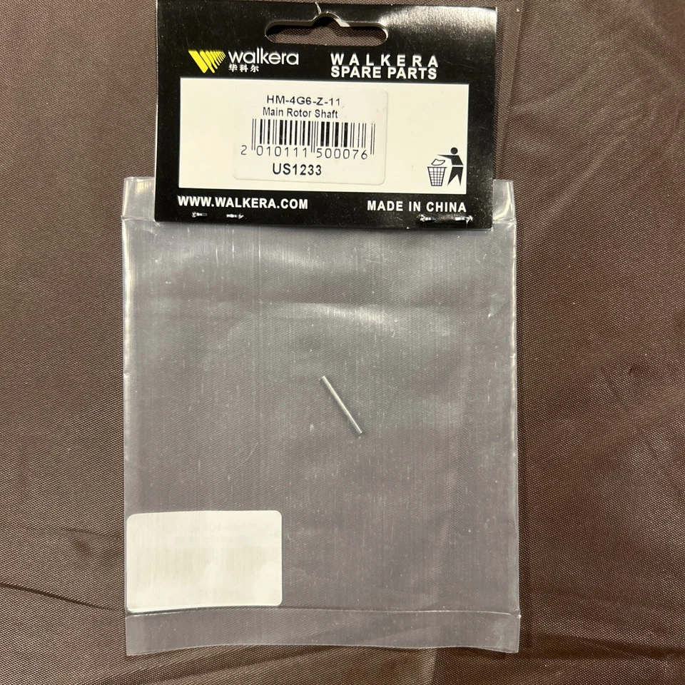 Walkers 4G6 - Eje de rotor principal #HM-4G6-Z-11.   Foto 2 de 2