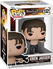 Funko Pop Attack on Titan Final Season Eren Yeagar Titan Shift w/ Protector