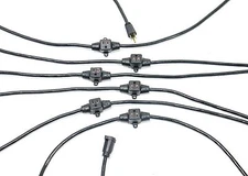 Elite Core 32 ft lighting Stage Power Multi-Outlet Stringer 6 Outlets 14 AWG