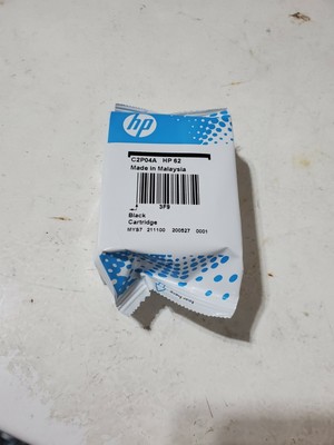 hp 62 black ink cartridge c2p04an