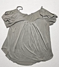 Sienna Sky Green Tank Blouse Women's M