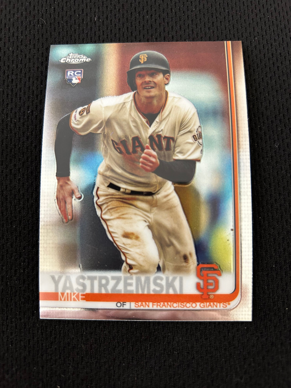 MIKE YASTRZEMSKI ROOKIE TOPPS CHROME 2019 SAN FRANCISCO GIANTS RC