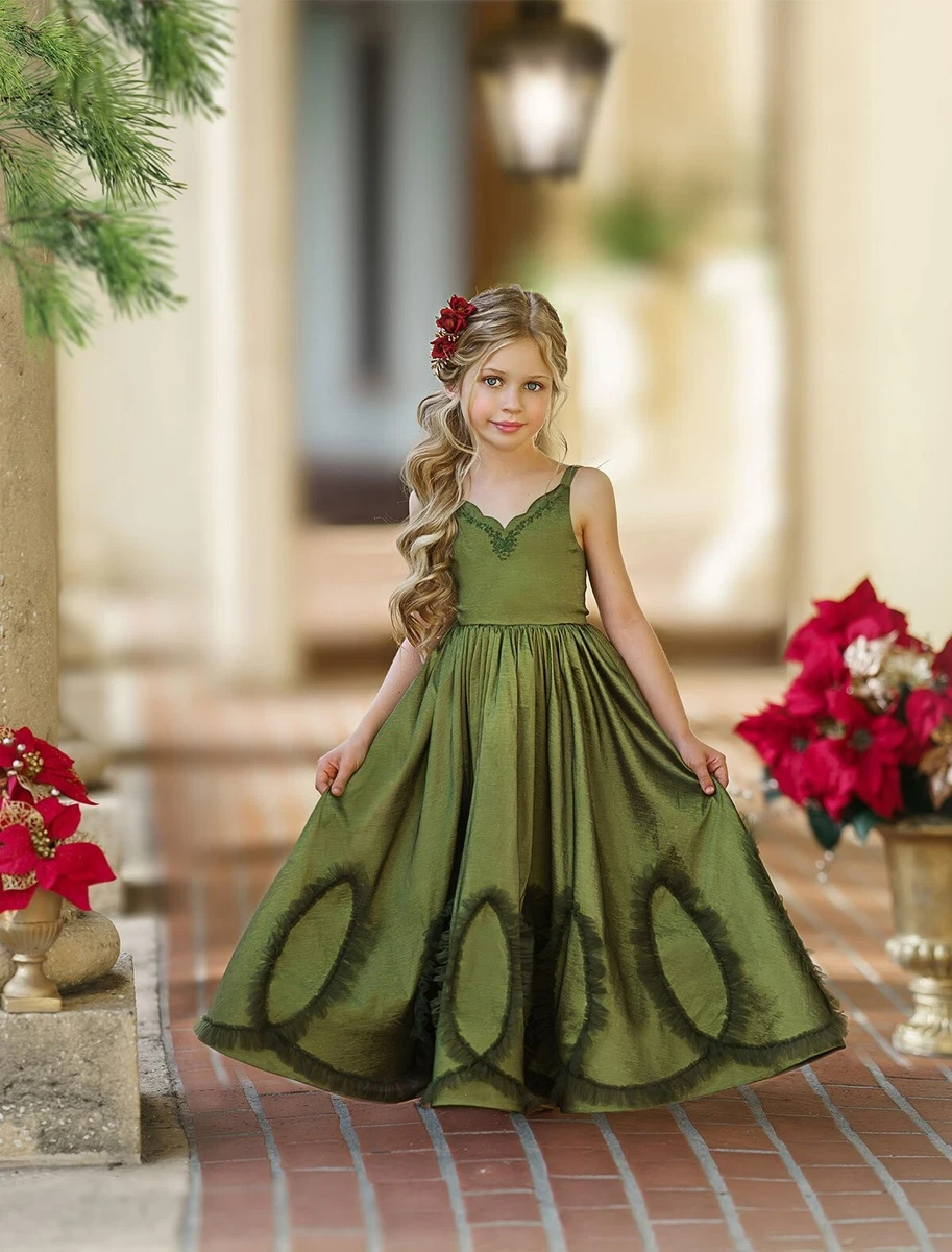 white christmas dresses Flower Girl Dresses main image 1