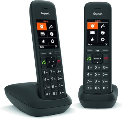 GIGASET - C575 DUO - Schnurlos Telefone - Schwarz - NEU