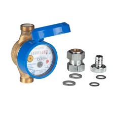 Gartenwasserzähler geeicht 2024 110 mm G 3/4" Kaltwasser 2,5 m³