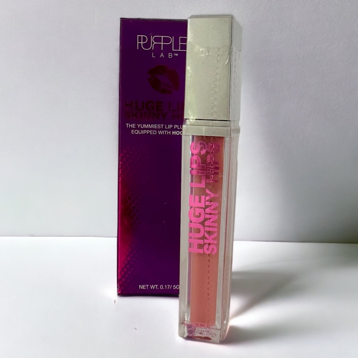 PURPLE LAB Huge Lips Skinny Hips Plumping Gloss Hoodia Pink PURPLE LAB Huge Lips Skinny Hips Plumping Gloss Hoodia Pink