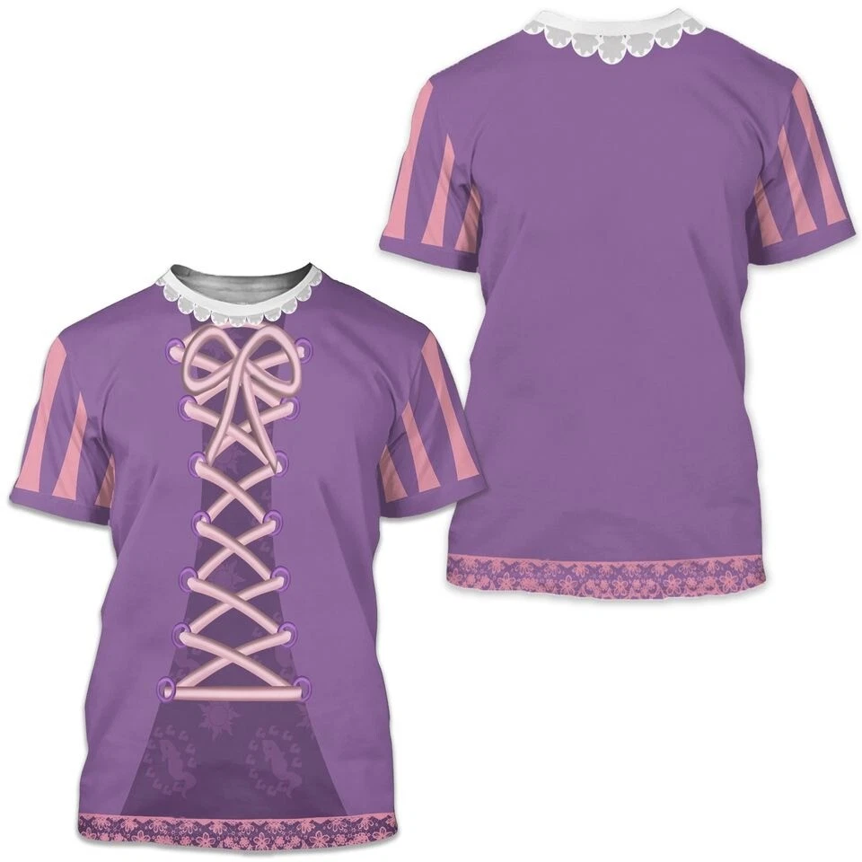 Rapunzel Inspired Disney 3D All Over Print Unisex T-Shirt