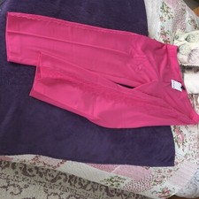 Julian Macdonald Pink Trousers - Size 18