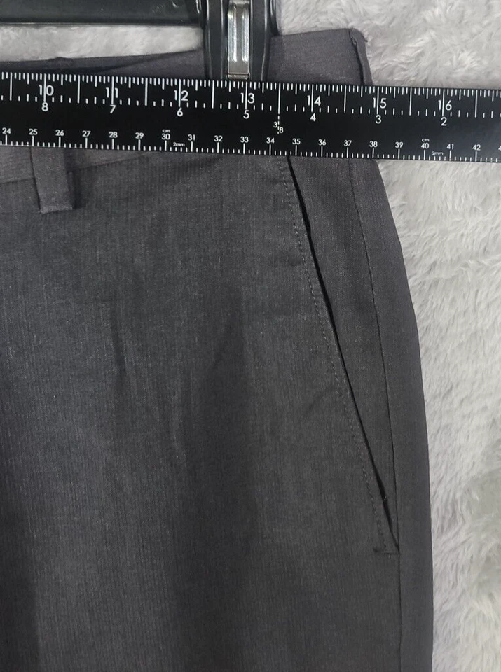 Pantalón MURANO 30X30 Gris Oscuro Recto Frente Plano Vestido Pantalones Oficina Foto 3 de 4