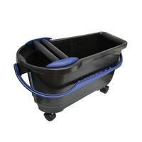 Hufa Profi-Clean Waschbox 24L Inkl. RäDer Fliesenleger Waschset Wascheimer Eimer
