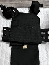 Red Rock Outdoor Gear ,AR500 Level III+ Body Armor, Level III Abdomen  - Black