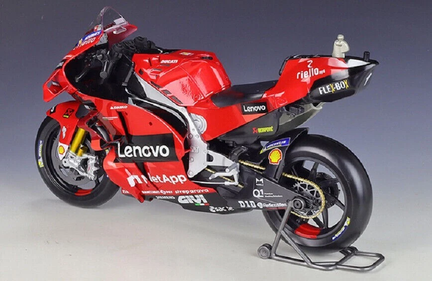 Maisto 1:6 2022 Ducati Francesco Bagnaia #63 Motorcycle Bike Model NEW IN BOX - Image 3 of 4