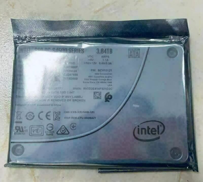 Intel SSD S4500 DC Series 960GB 2.5" SATA3 Solid State Drive - SSDSC2KB960G7