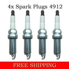 4912 Laser Iridium Spark Plugs For Toyota Corolla 09-16 Pontiac Vibe 2009-2010