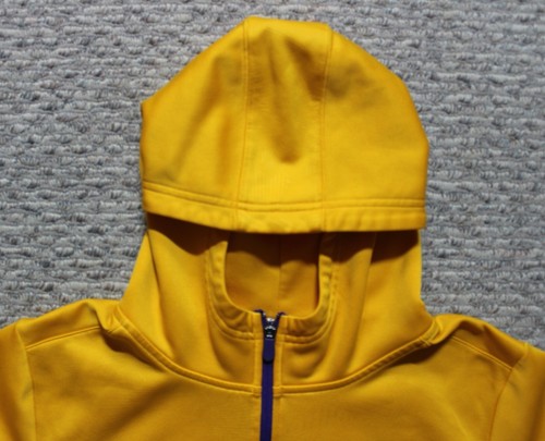 NBA Baloncesto Los Angeles Lakers Cremallera Completa Sudadera con Capucha Chaqueta Pequeña Amarilla Fanáticos - Imagen 5 de 8