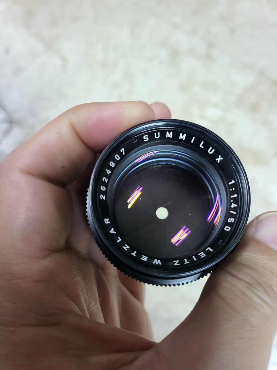 15164E 極美品 Leica Summilux M 50mm F1.4 Leica Summilux-M 50mm f/1.4 ASPH. Silver