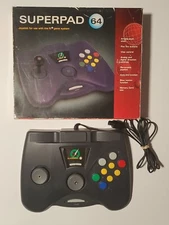 SUPERPAD 64 - Arcade Stick For Nintendo 64 N64 - UNTESTED - NO JOYSTICK