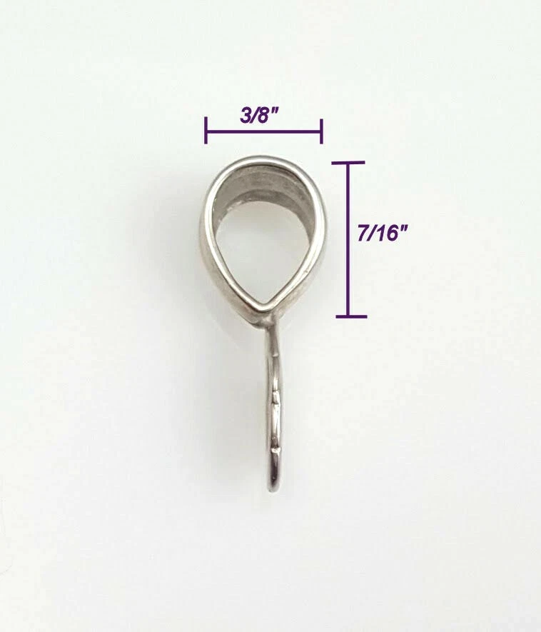 Pegamento de plata antiguo elegante para fianzas (paquete 5/15) se envía desde WI, EE. UU. (185-AS) Foto 3 de 4