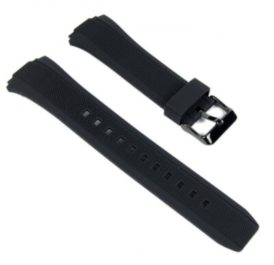 Casio Uhrenarmband Resin schwarz EFA-131PB-1AVEF EFA-131PB EFA-131