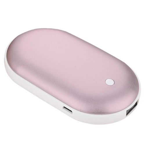 Standard Pocket Hand Warmers 5000mah Rechargeable USB Hand Warmer/Power Bank UK - Picture 1 of 18