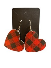 Valentines Day Earrings, FREE SAME DAY SHIPPING, Double Sided, Design 15 of 30