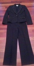 Ann Taylor LOFT Women's 100 Worsted Wool Jacket Pants Suit 4P