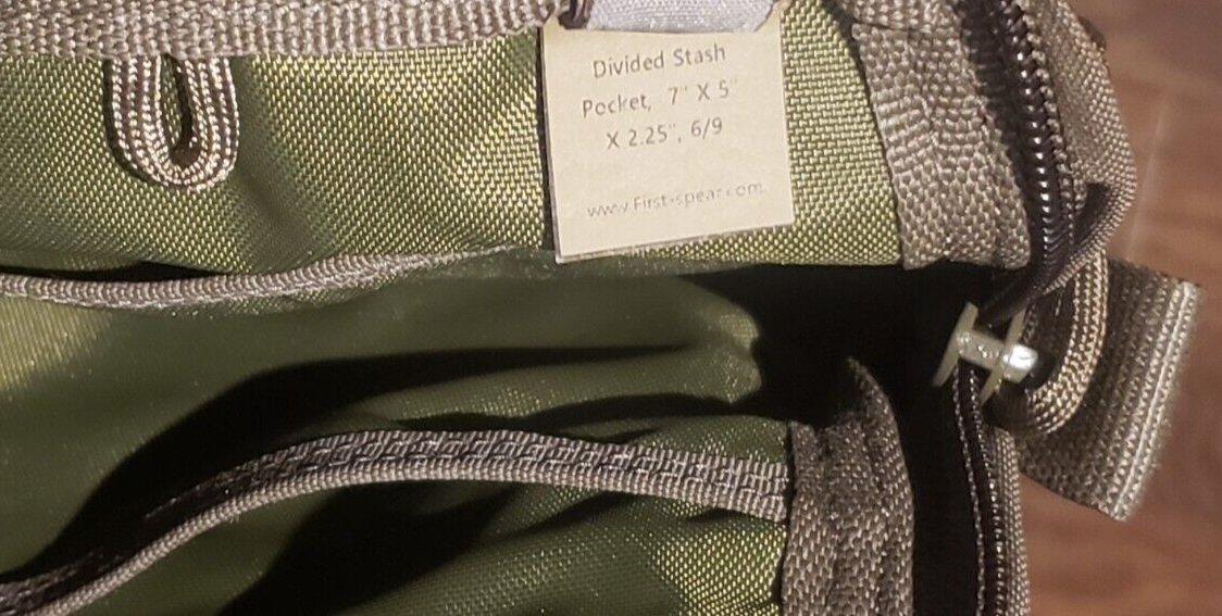 FIRSTSPEAR divided stash pocket FIRST SPEAR RG 実物 FirstSpear