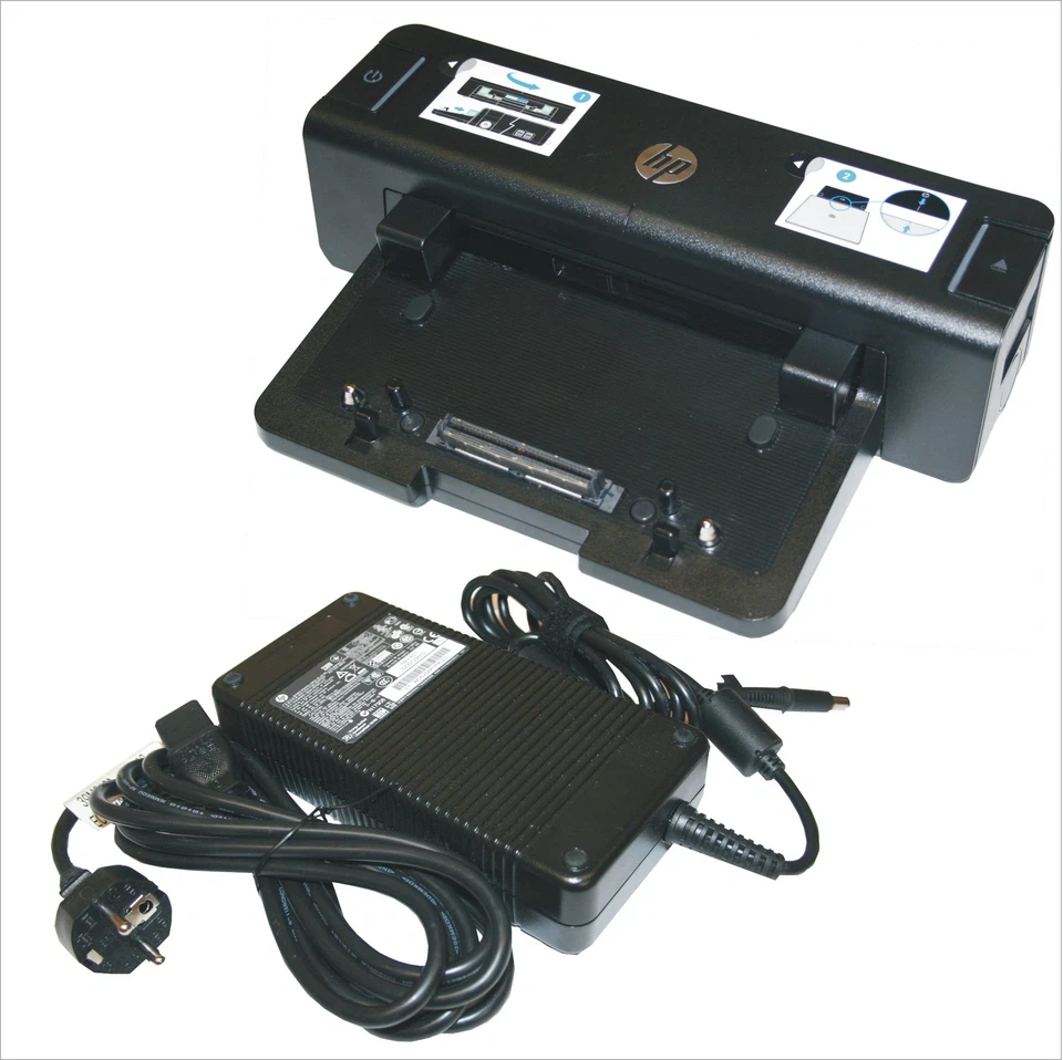 HP ZBook 15 G2 Dockingstation HSTNN-I11X  USB3.0 mit Netzteil 230 Watt 