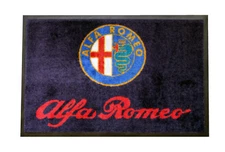 Alfa Romeo Floor  Door Mat, Modern Logo