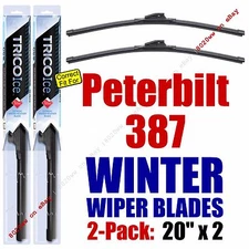WINTER Wipers 2pk Super-Premium fit 2000-2011 Peterbilt 387 - 35200x2