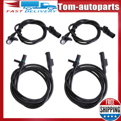 4 ABS Wheel Speed Sensor Front & Rear For Mercedes-Benz Sprinter 2500 3500