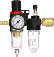 Druckluft Druckminderer Mit Wasserabscheider Manometer 1/4 Zoll FüR SchläUche
