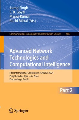 Advanced Network Technologies and Computational Intelligence Singh (u. a.) Buch