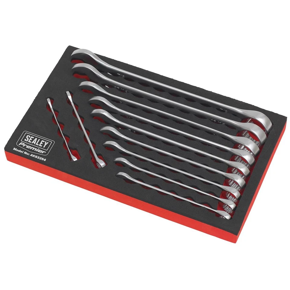 Juego De Llaves Combinadas Sealey 11 Piezas Imperial AK63254 - Imagen 3 de 4