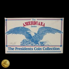 1965 The Americana Series The Presidents Coin Collection 5 Coin Set -E1055