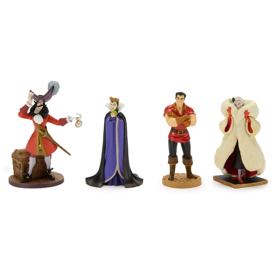 Disney Villains 8 Piece Vinyl Figures Play Set - Cake Toppers - Image 4 of 4