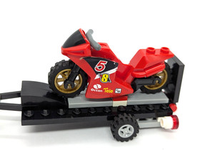 LEGO City: Racing Bike Transporter 60084 100% Complete w/Instructions - no Box