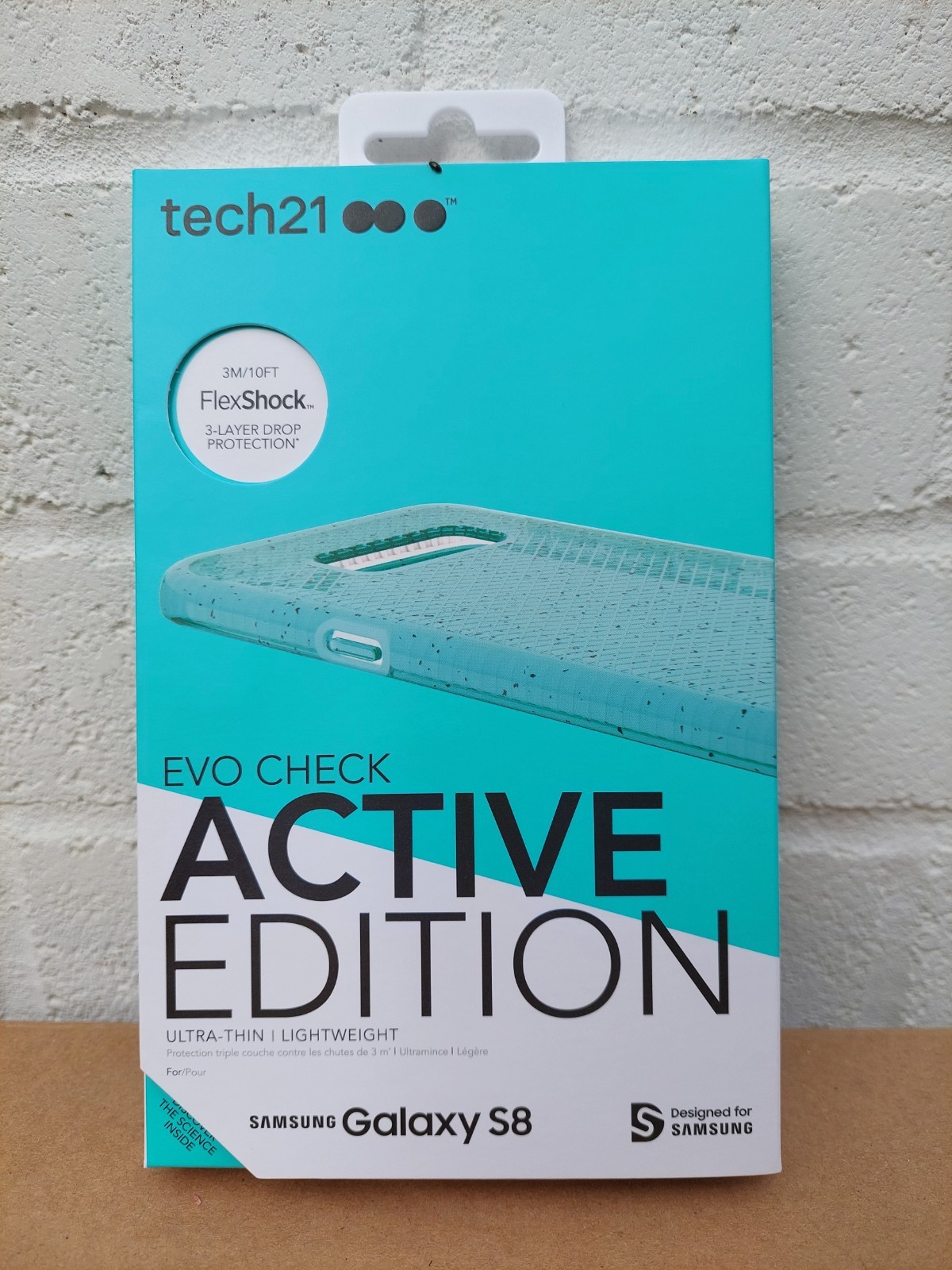 Genuine Tech21 Evo Check Active Edition Turquoise Case Samsung Galaxy S8
