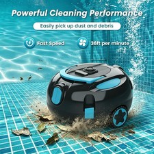 INSE Robotic Pool Cleaner,42000Pa, 2L Filter ...