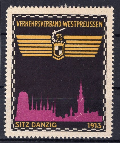 Danzig 1913 VERKEHRSVERBAND WESTPRUSSIA (FA0607