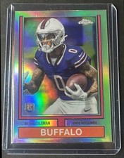 2024 Topps Chrome Keon Coleman #74TF-6 1974 Football Refractor RC Bills