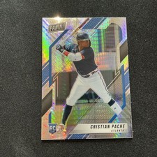 Christian Pache 2021 Panini VIP HYPER PRIZM SP ROOKIE #RC19 - Braves RC