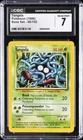 1999 POKEMON BASE SET #66/102 TANGELA CGC 7