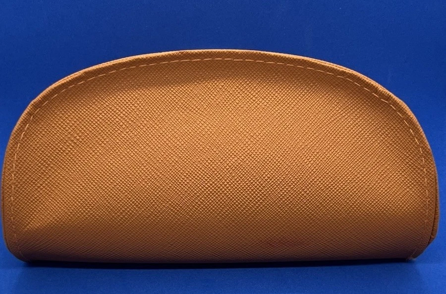 TORY BURCH NARANJA AUTÉNTICO GAFAS DE SOL GAFAS ESTUCHE DE CUERO Foto 4 de 4