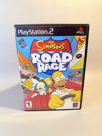 The Simpsons Road Rage PS2 PlayStation 2 Complete CIB Near Mint Condition