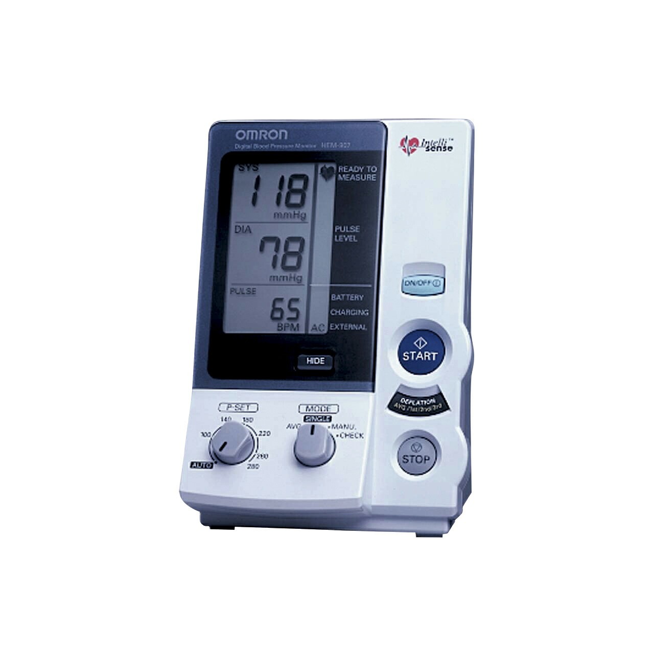Omron HEM-907 Upper Arm Digital Blood Pressure Monitor Professional Model