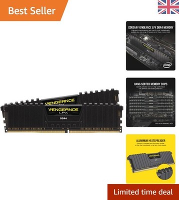 Vengeance LPX 32GB (2x16GB) RAM bis zu 3200MHz - Stylischer Performance Speicher